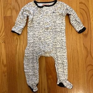 Magnetic Me Cotton Footie 3-6 Months